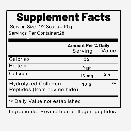 Grass-Fed Hydrolyzed Collagen Peptides